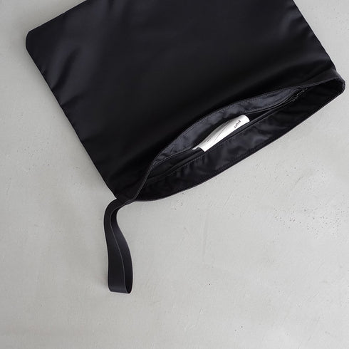 leaf handle pouch _ no.3 / nylon twill